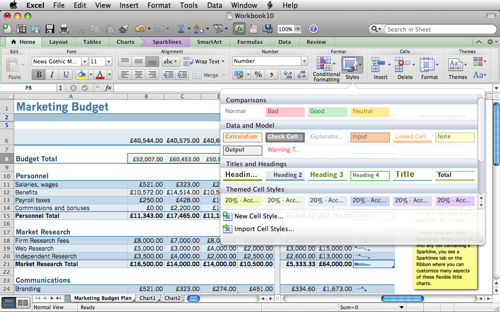excel 2011 for mac for sale